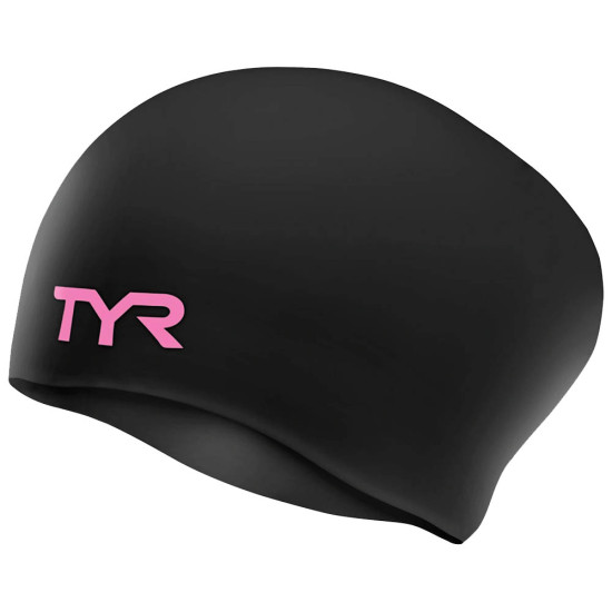 TYR Σκουφάκι κολύμβησης Long Hair Wrinkle-Free Silicone Adult Swim Cap